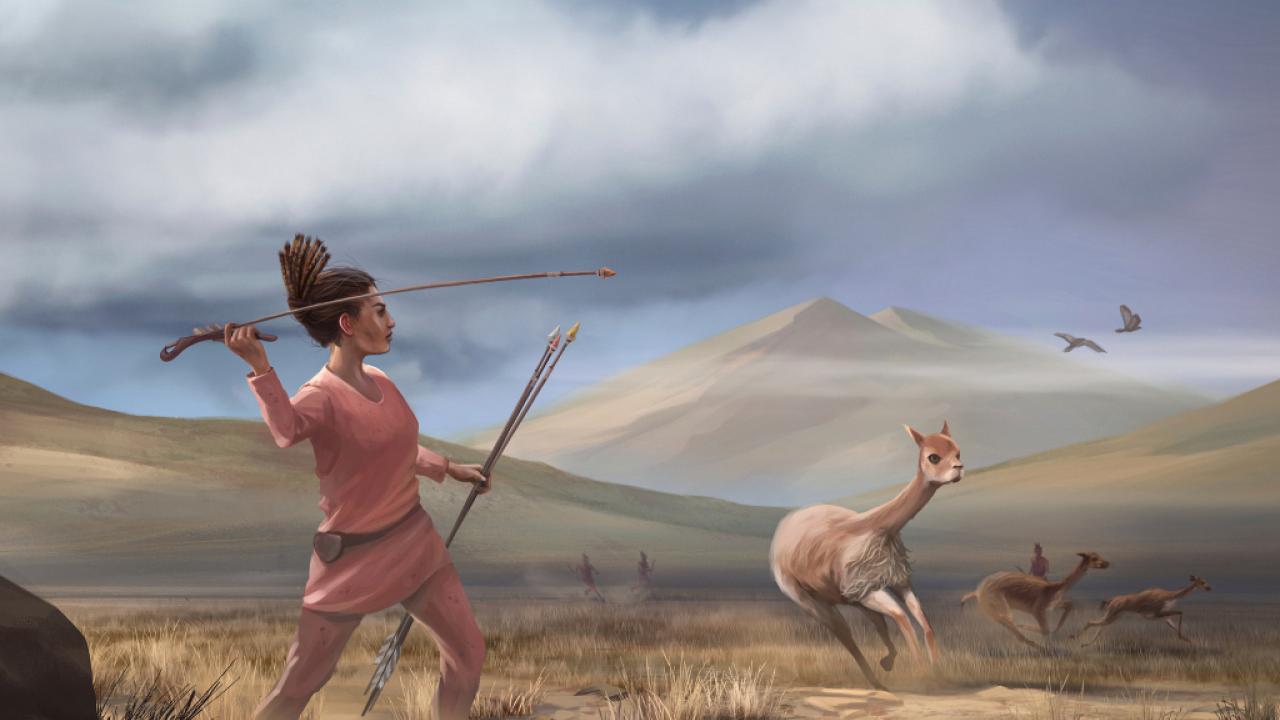 Woman hunter